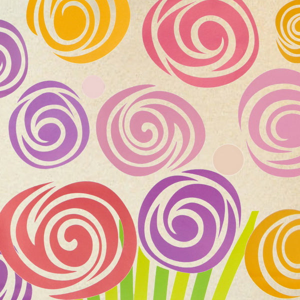 Colorful Bouquet - Wall Decals Stickers Appliques Home Decor