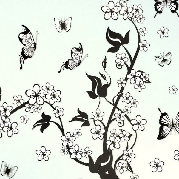 Sakura Sake - Large Wall Decals Stickers Appliques Home Decor