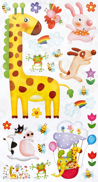 Fun Zoo - Wall Decals Stickers Appliques Home Decor