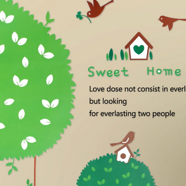 The House Of Bird - Large Wall Decals Stickers Appliques Home Decor