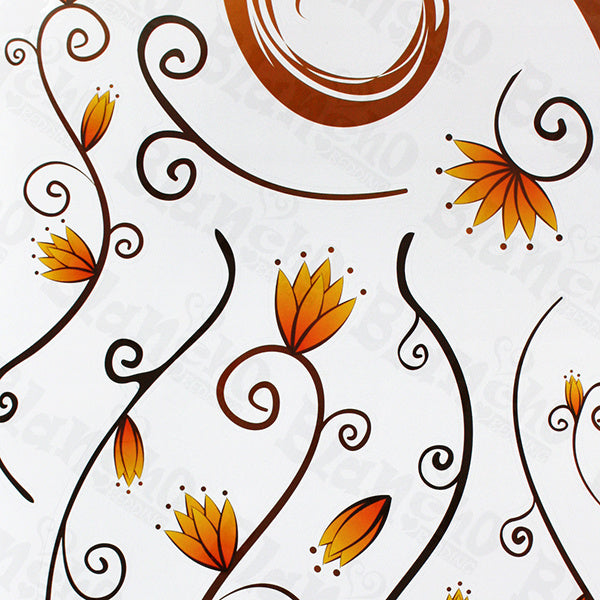 Flower Decor-4 - Wall Decals Stickers Appliques Home Decor