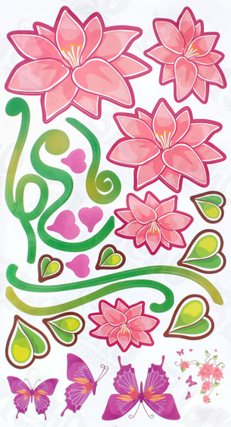 Spring Garden - Wall Decals Stickers Appliques Home Decor