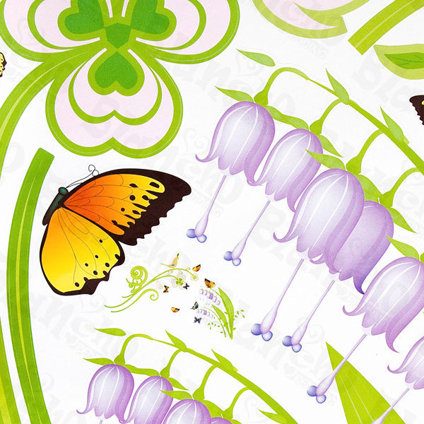 Green Branches - Large Wall Decals Stickers Appliques Home Decor