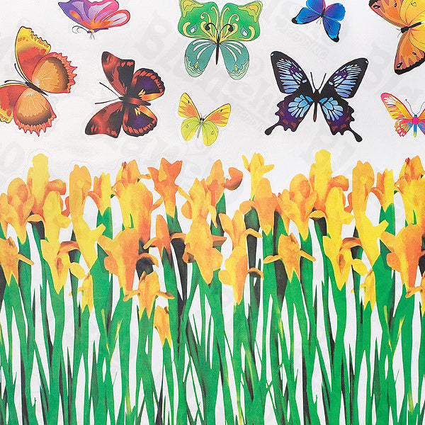 Flying Butterflies 3 - X-Large Wall Decals Stickers Appliques Home Decor
