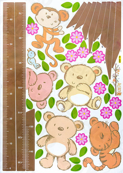 Measuring My Height - Large Wall Decals Stickers Appliques Home Decor